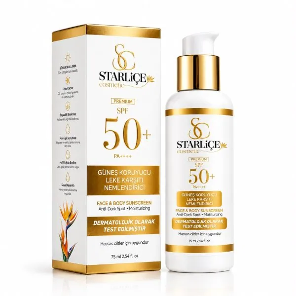 SPF 50+ Leke Karşıtı Güneş Koruyucu