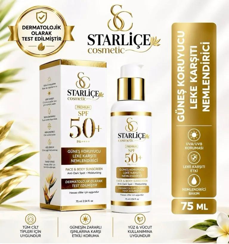 Starliçe SPF 50+ — Ürün ve bakım başlıkları